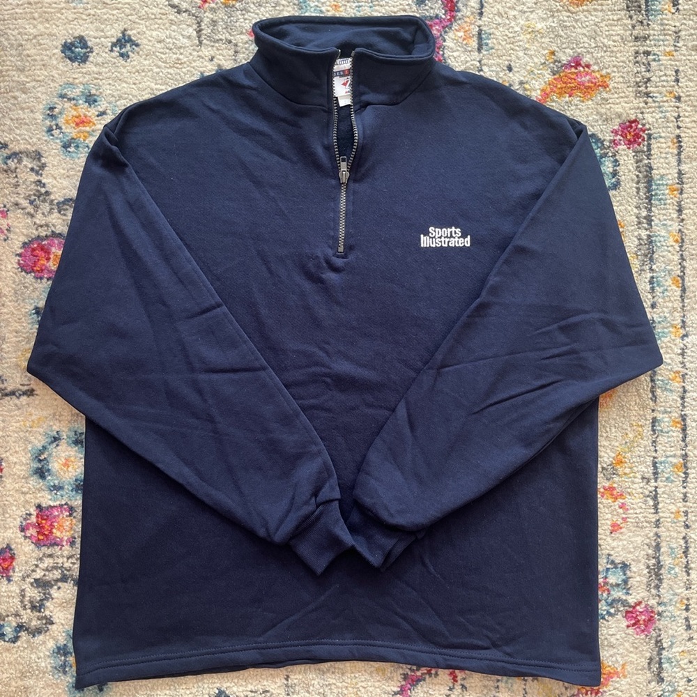 Vintage Sports Illustrated Quarter-Zip Sweatshirt